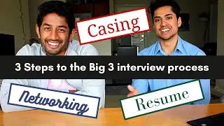 What you NEED to know for the MBB application process