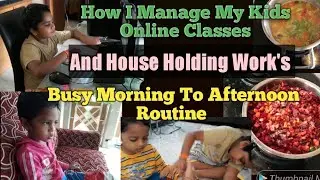 How I Manage My Kids Online Classes With House Holding Works/Kitchen Product Review/Anitha's Tamil