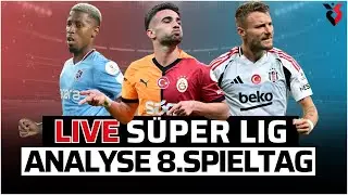 Gala gewinnt knapp | Besiktas & Trabzon nur unentschieden | Süper Lig Analyse 8.Spieltag