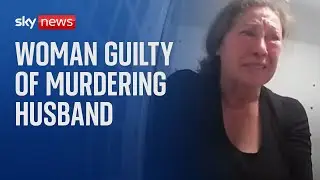 Horse trainer who stabbed husband in back after row found guilty of murder