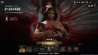 21 SAVAGE Operator Bundle MW2