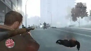GTA 4 | Hospital In Industrial Rampage + 6 Star Escape
