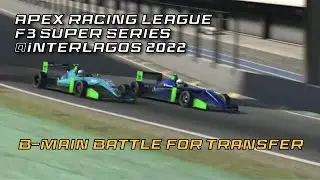 Apex Racing League F3 Super Series - Interlagos B-Main Full onboard with broadcast commentary