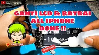 CARA MELEPAS LCD & BATRAI IPHONE 5,6/6S/7 |  DENGAN SEMPURNA ALAT SE ADA NYA!! DONE WORK 100%..!!!