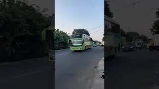 Jetbus 3 Voyager Po Gunung Harta | #busmania #gunungharta #jetbus3 #shorts