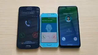 3 Samsung phone incoming call over the horizon