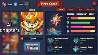 Realm Defense Connie Awakening all Chapters with (lancelot efrigid smoulder) Rank 3,4,6