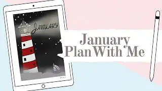 JANUARY 2021 Bullet Journal Setup | Plan With Me Digitally | Goodnotes5