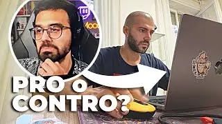 Dario Moccia ha reactato a un mio video