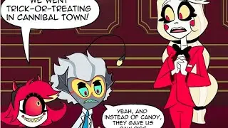 Nifty Meets Adam Again! Hazbin Hotel Comic Dub