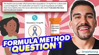 Walkthrough a Formula Method Practice Question - Question #1