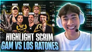 GAM ESPORTS VS LOS RATONES - ĐẤU TẬP GIAO HỮU VUI VẺ BÙNG NỔ (HIGHLIGHT)