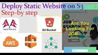 How to host the Static Website on S3 Bucket || AWS Create s3 Bucket