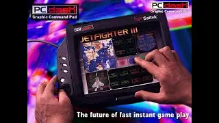 Saitek PC Dash Graphic Command Pad CD-ROM interactive tour (1997)