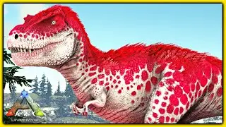 New Mutated Evolved Rex - Fighting The Alpha Brood Mother - Ark - Caballus Map - Ep 43