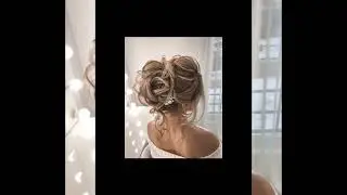 2023 Wedding hairstyle 😍✨. Свадебные причёски . Келинчаклар учун причёскалар топлами 🔥