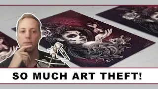 Please Stop Stealing My Artwork! So Much Art Theft it's Ridiculous