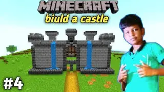 build a Castle in Minecraft gameplay #viralvideo #minecraft #gta #gaming #games