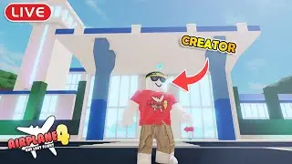(Airplane CREATOR) Playing Airplane Games LIVE with subs! - Roblox