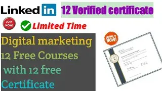 linkedin free courses with certificate|linkedin free courses 2021|linkedin digital marketing courses