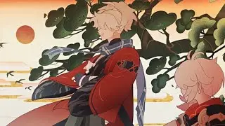 What expression was on his face?