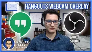Custom Webcam Overlay for Google Hangouts using OBS