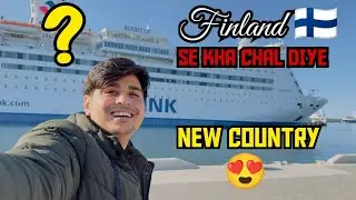 Finland Se Kha Chal Diye ? 😍 First Time Cruise Me 😃