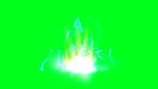 super nova dbz charge up free green screen