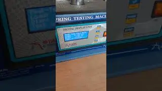 Spring Stiffness Testing Machine