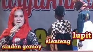 Slenteng lupit dan sinden gemoy//ki dalang ulin