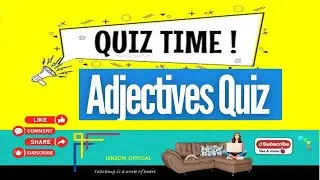 🔠✨ Adjectives Quiz - Test Your Skills! 🎉