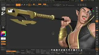 Namor LowPoly Estudo Zbrush - 2
