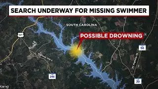 WHNS - Search continues for missing swimmer in Laurens County.