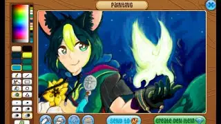 Tighnari from Genshin Impact | Animal Jam Classic Masterpiece Speedpaint (and update)