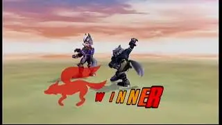Wolf Victory Poses - Super Smash Bros Brawl