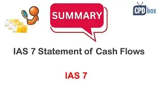 IAS 7 Statement of Cash Flows: Summary - applies in 2026