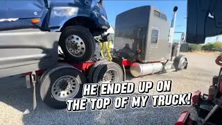 THE TOW TRUCK IS HERE FOR ME!