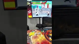 Mortal Kombat Custom Pedestal Arcade. First Play.