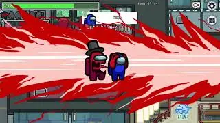 видео не моё(не украл) новый режим в игре among us прятки