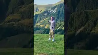 САМАЯ КРАСИВАЯ ДОРОГА которую я видел в жизни! #treval #кавказ #путешествие #заграницу #намашине