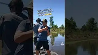 Salt water guys bass fishing 😎 