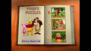 The Book of Pooh: Stories from the Heart UK DVD (2002) Pooh's Puzzles Game