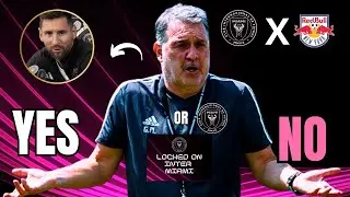Is MESSI gonna play or not in the INTER MIAMI VS NY RED BULL?