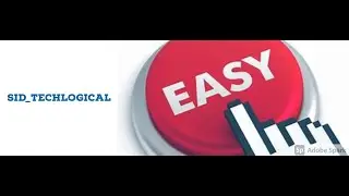 How to make a 'Banner' for your youtube channel | Sid_Techlogical