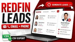 Find Real Estate Agent Leads from Redfin | Email Finder & CSV Export Tool | LeadStal