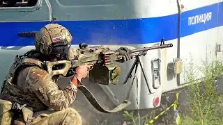 Tactical machine gun shooting. 2nd Open machine gun shooting tournament in memory of Oleg Strakhov