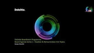 Deloitte Boardroom Programme | Board Agenda 1: Taxation and Remuneration Hot Topics Webinar
