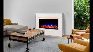 Endeavour Home - Danby Electric Fire Suite Flame Effect