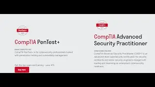 CompTIA exames Beta - PenTest+ e SecurityX