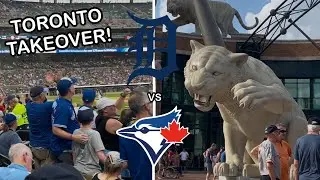 Blue Jays Fans Take Over Detroit! | 2025 Baseball Tour Vlog